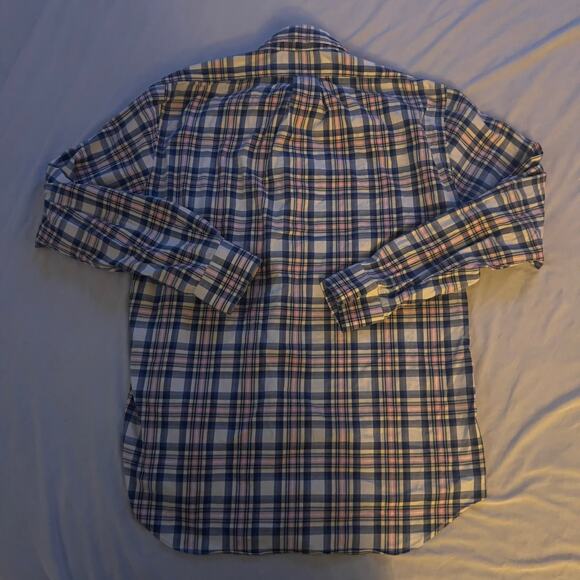 Vineyard Vines Slim Fit Whale Shirt Button Down Mens Medium - Picture 2 of 6